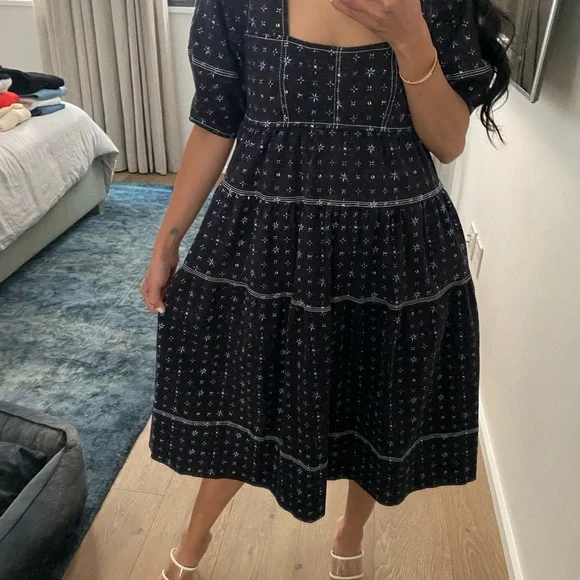 Ulla Johnson Denim Dress size 0 - Picture 3 of 4